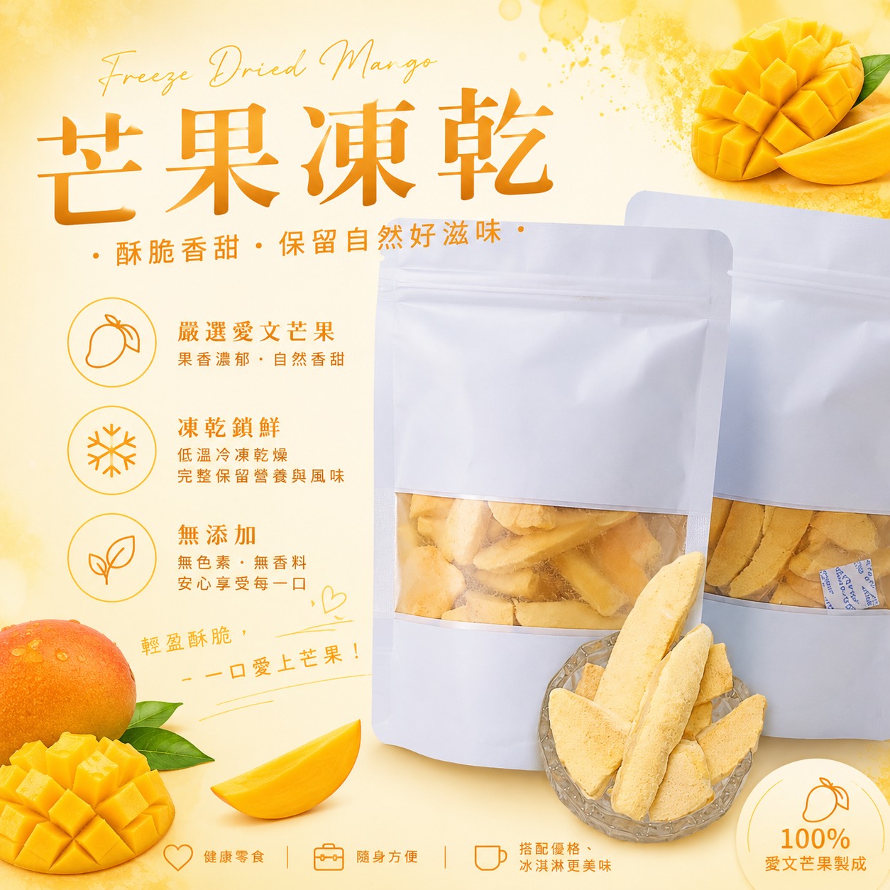 芒果凍乾🥭