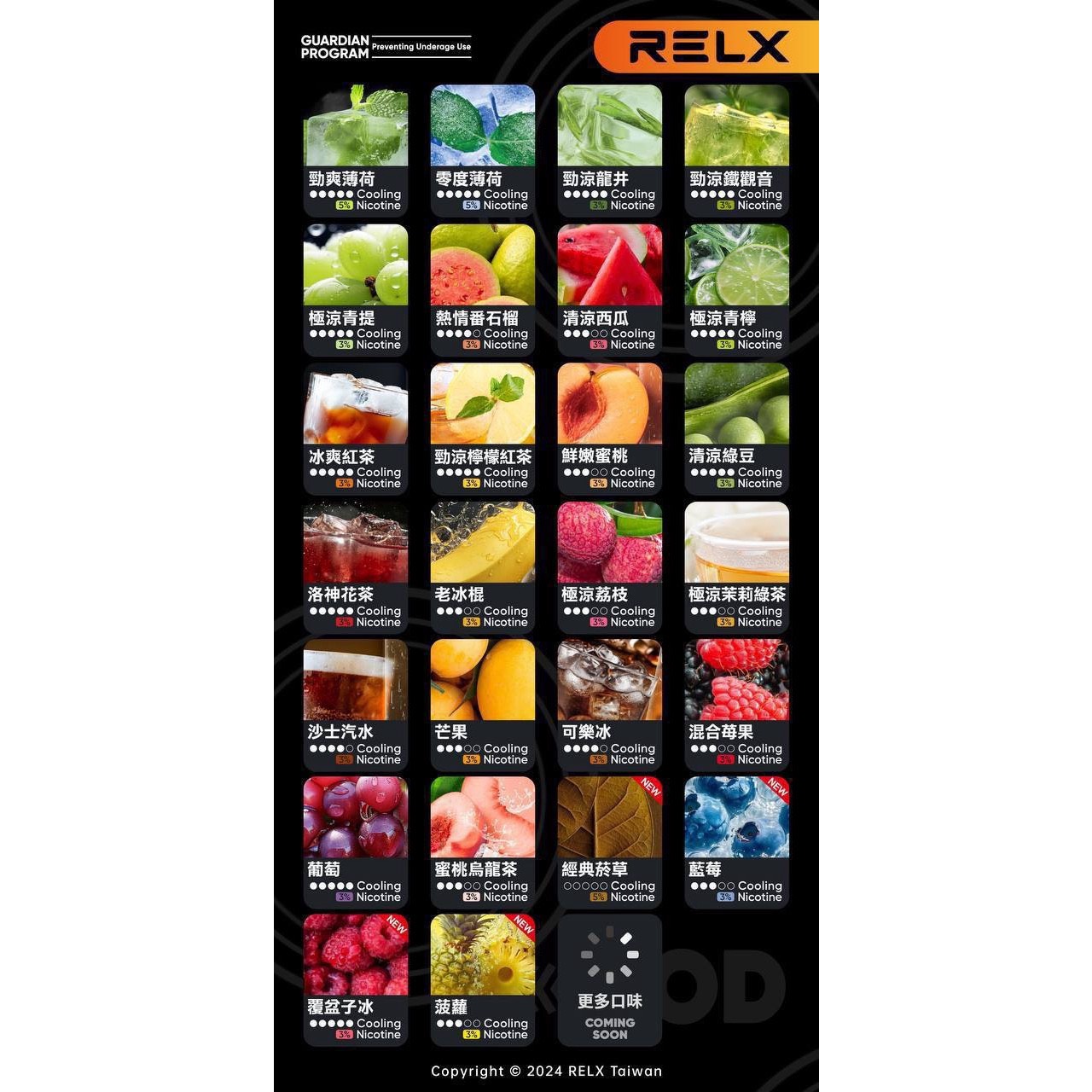 Relx Infinity 2 Plus悅刻無限六代🥚 (單顆) (五代通用)